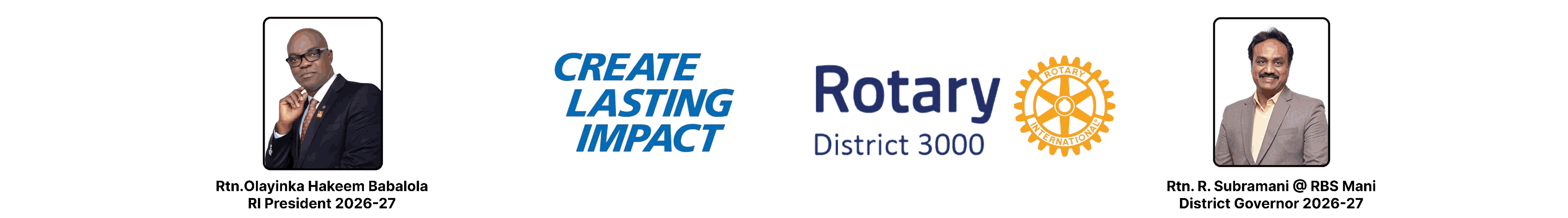 Rotary Club Banner